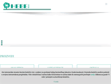 Tablet Screenshot of hebe.hr